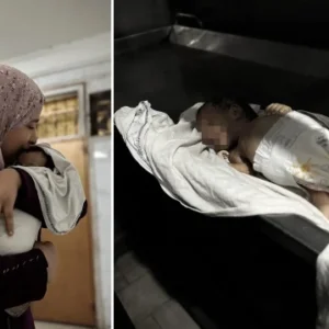 gazzede katliam var yetersiz beslenme nedeniyle iki aylik bebek hayatini kaybetti qq77MN6D