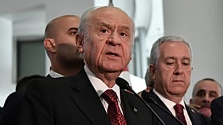 MHP lideri Devlet Bah&ccedil;eli, Ankara’daki parti genel merkezinde basına konuşuyor / 24 Haziran 2018 Pazar