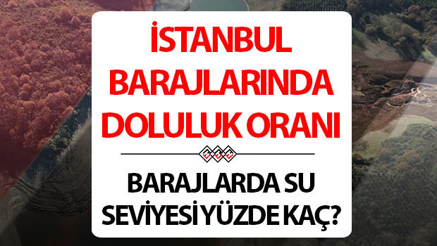 Barajlarda doluluk oranlari iski 24 temmuz 2026 istanbul baraj doluluk oranlari ne kadar uFS6EJwC